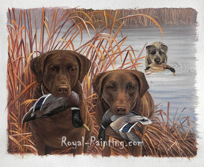 Customized Oil Painting For Pet